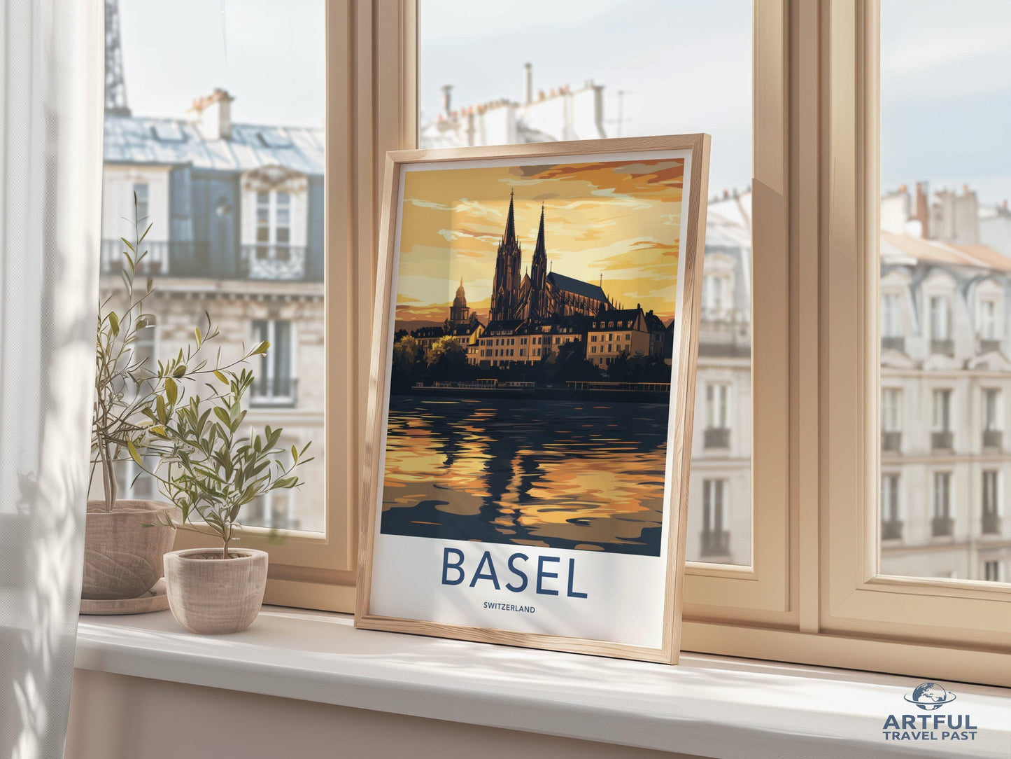 Basel Poster - Switzerland Wall Art