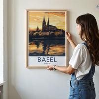 Basel Poster - Switzerland Wall Art