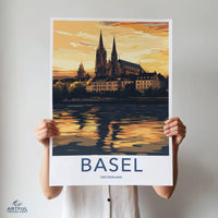 Basel Poster - Switzerland Wall Art