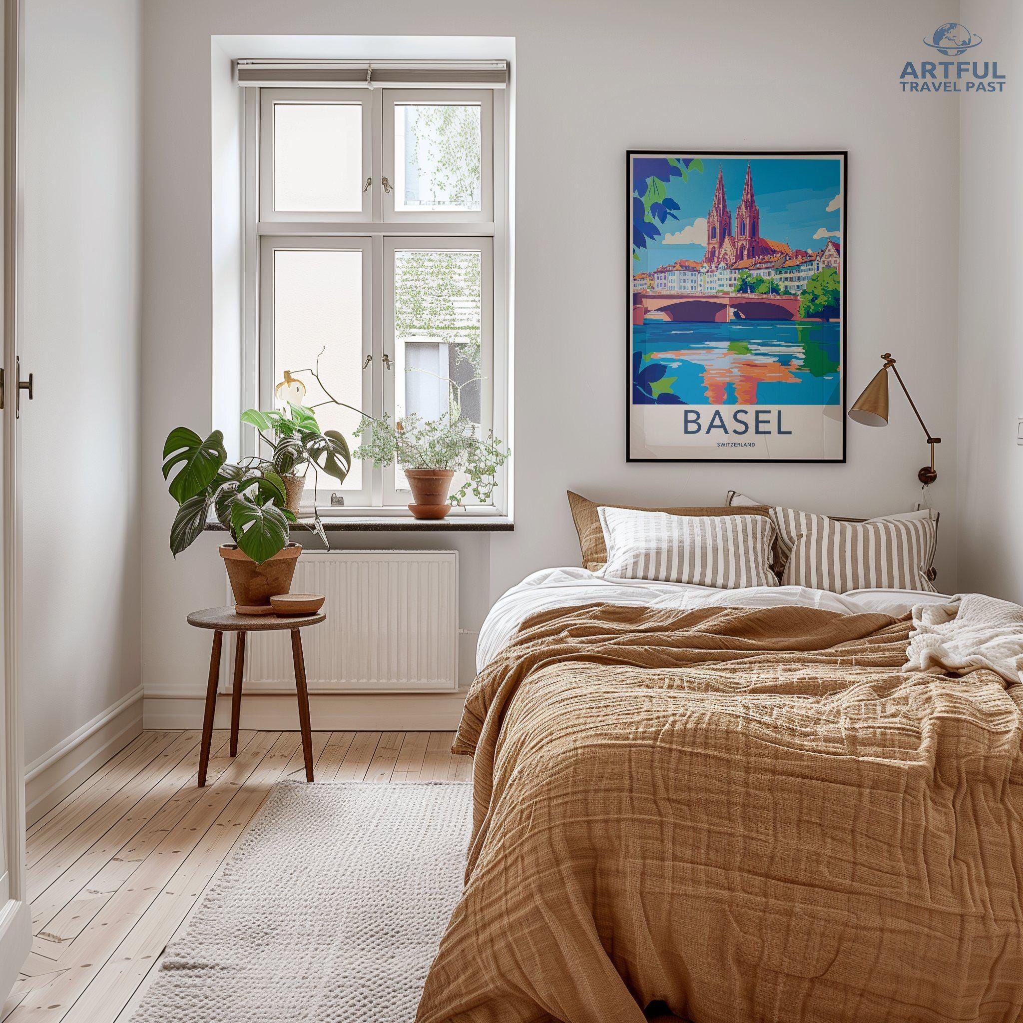 Basel Poster | Switzerland Wall Art | Europe Decor