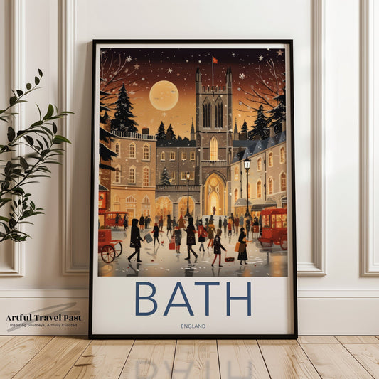 Bath Poster - England Wall Art
