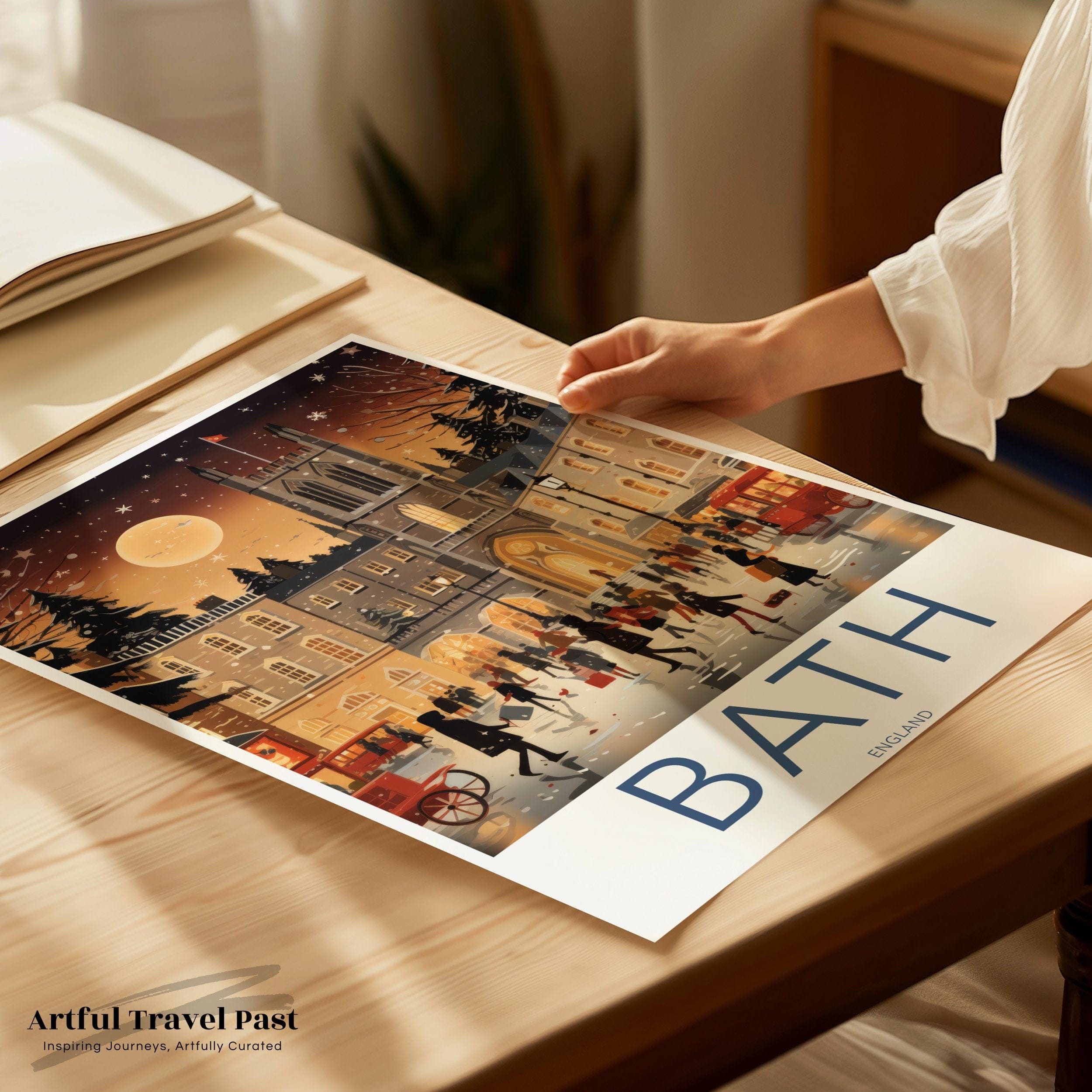 Bath Poster - England Wall Art