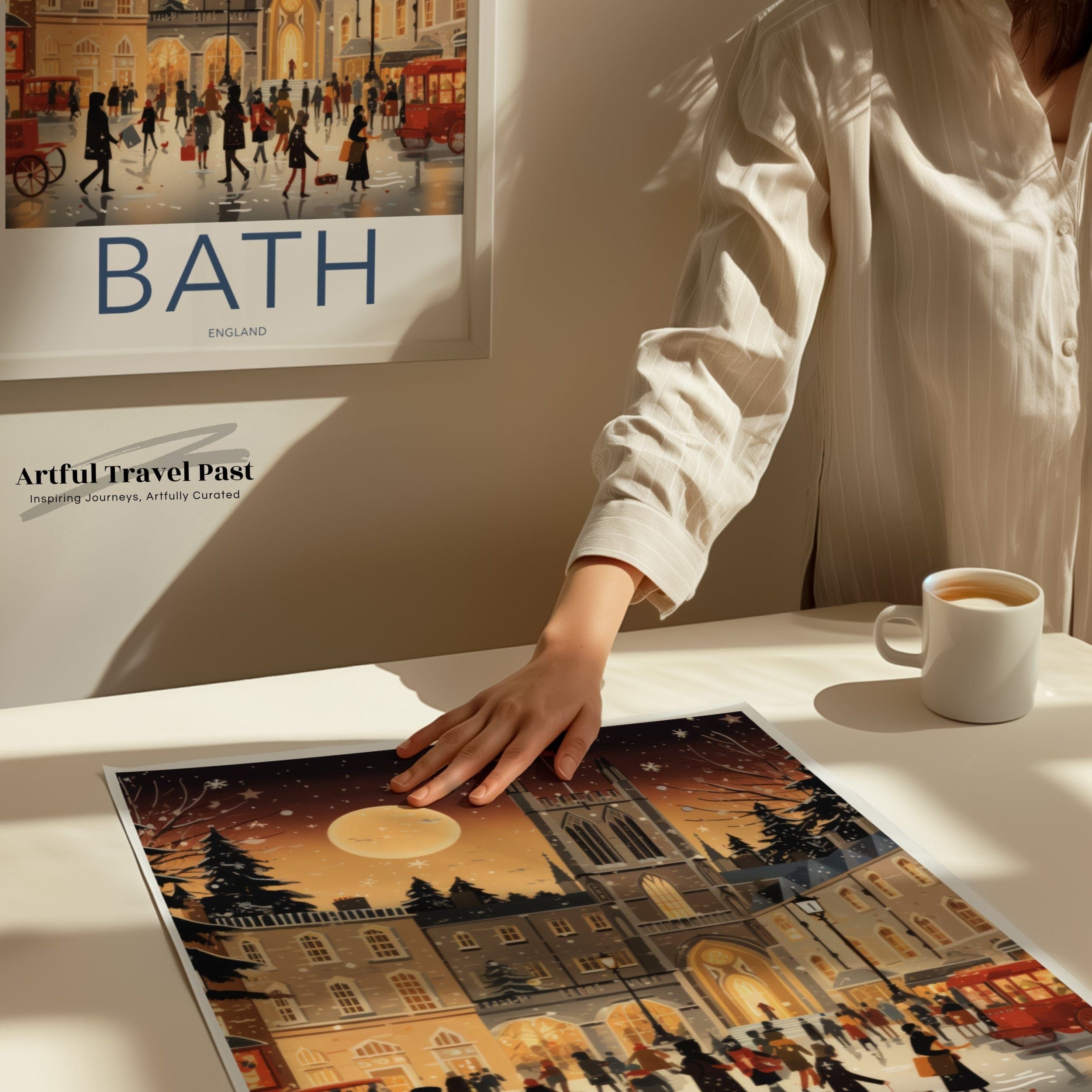 Bath Poster - England Wall Art