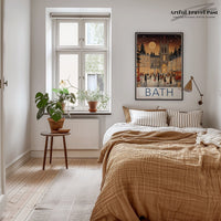 Bath Poster - England Wall Art