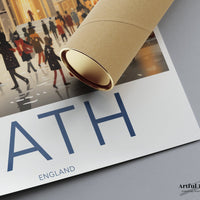 Bath Poster - England Wall Art