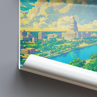 Baton Rouge Poster - Louisiana Wall Art