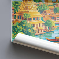Battambang Poster - Cambodia Wall Art