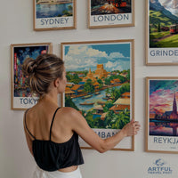 Battambang Poster - Cambodia Wall Art