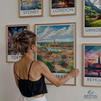 Battambang Poster - Cambodia Wall Art