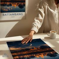 Battambang Poster - Cambodia Wall Art