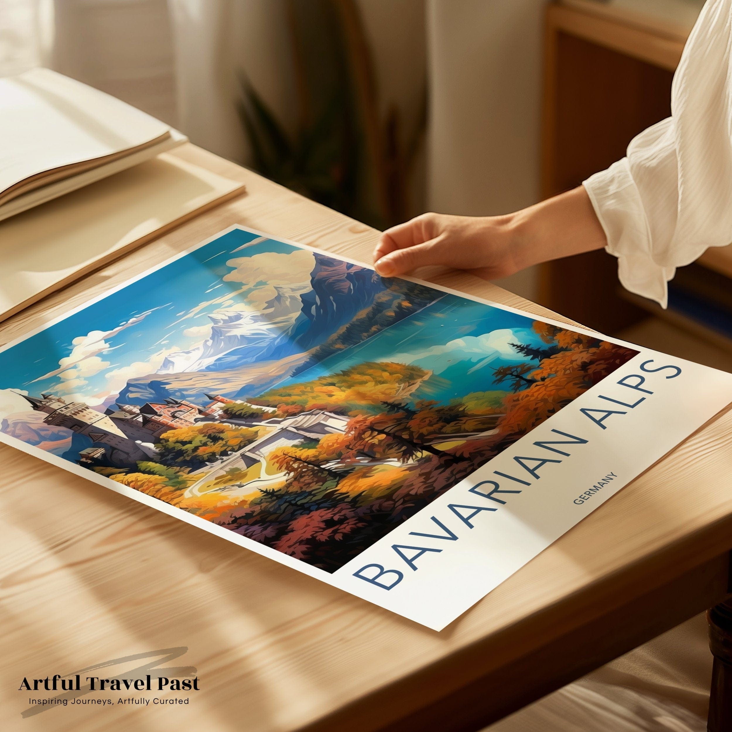 Bavarian Alps Poster - Germany Wall Art