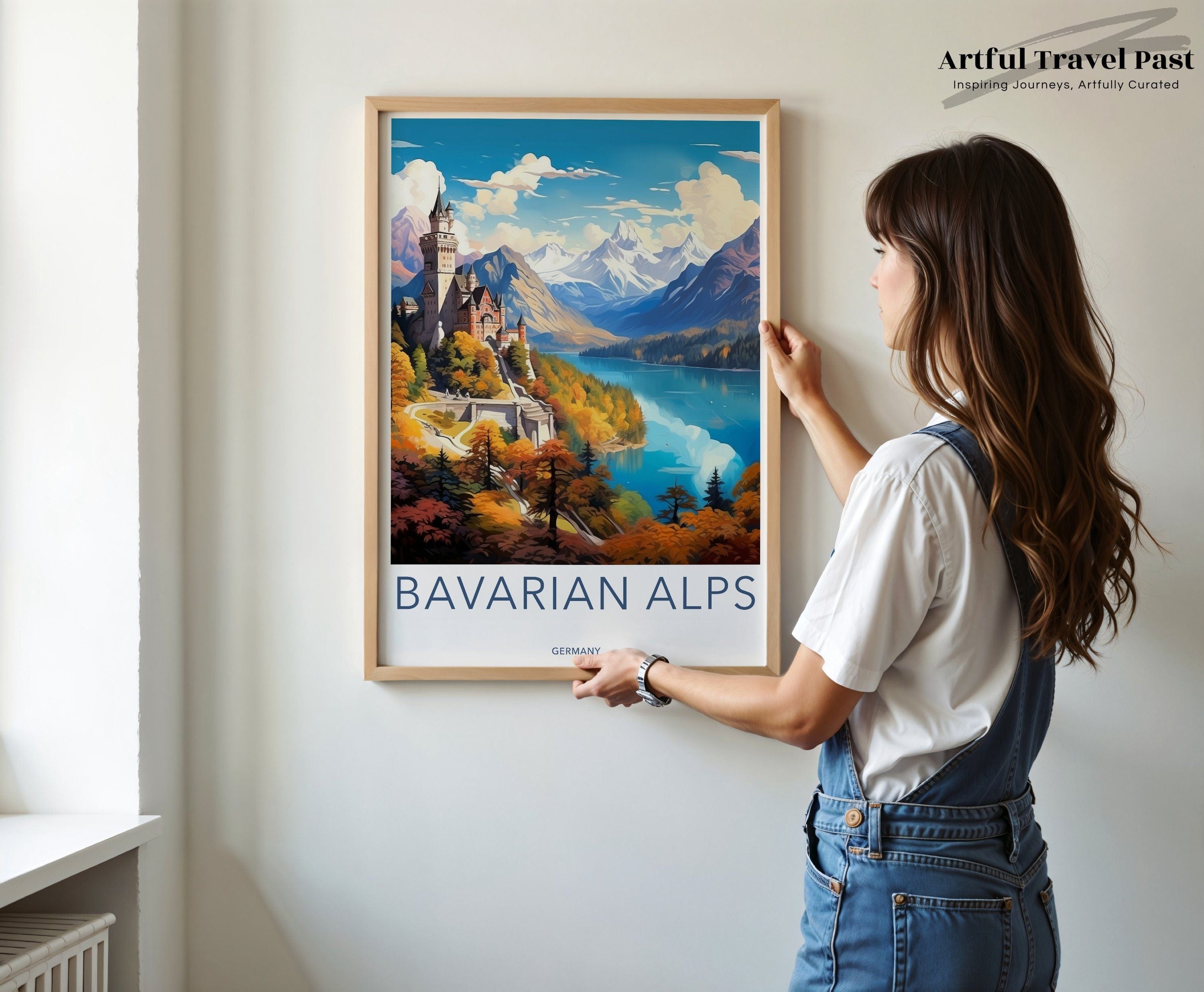 Bavarian Alps Poster - Germany Wall Art
