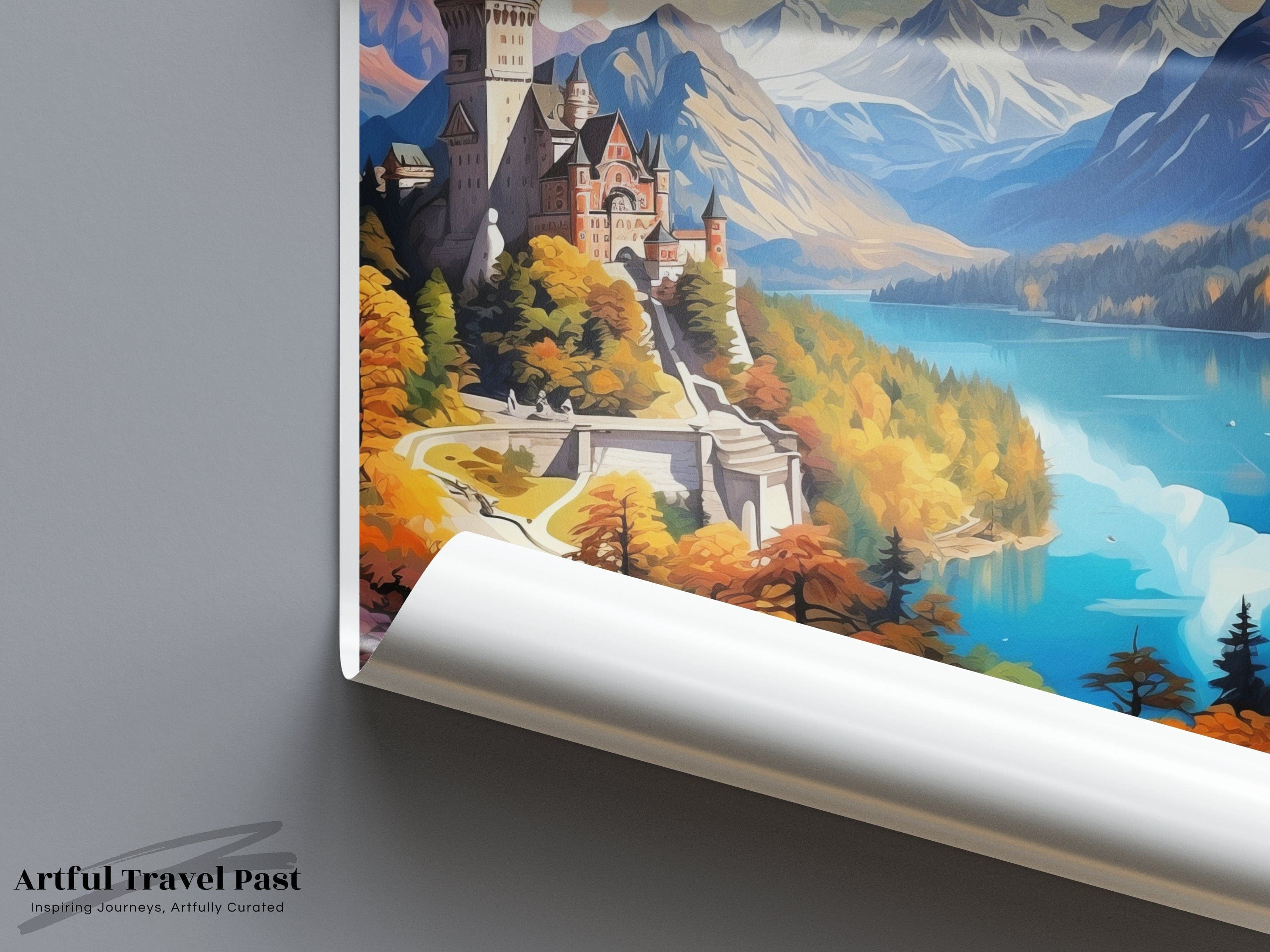 Bavarian Alps Poster - Germany Wall Art