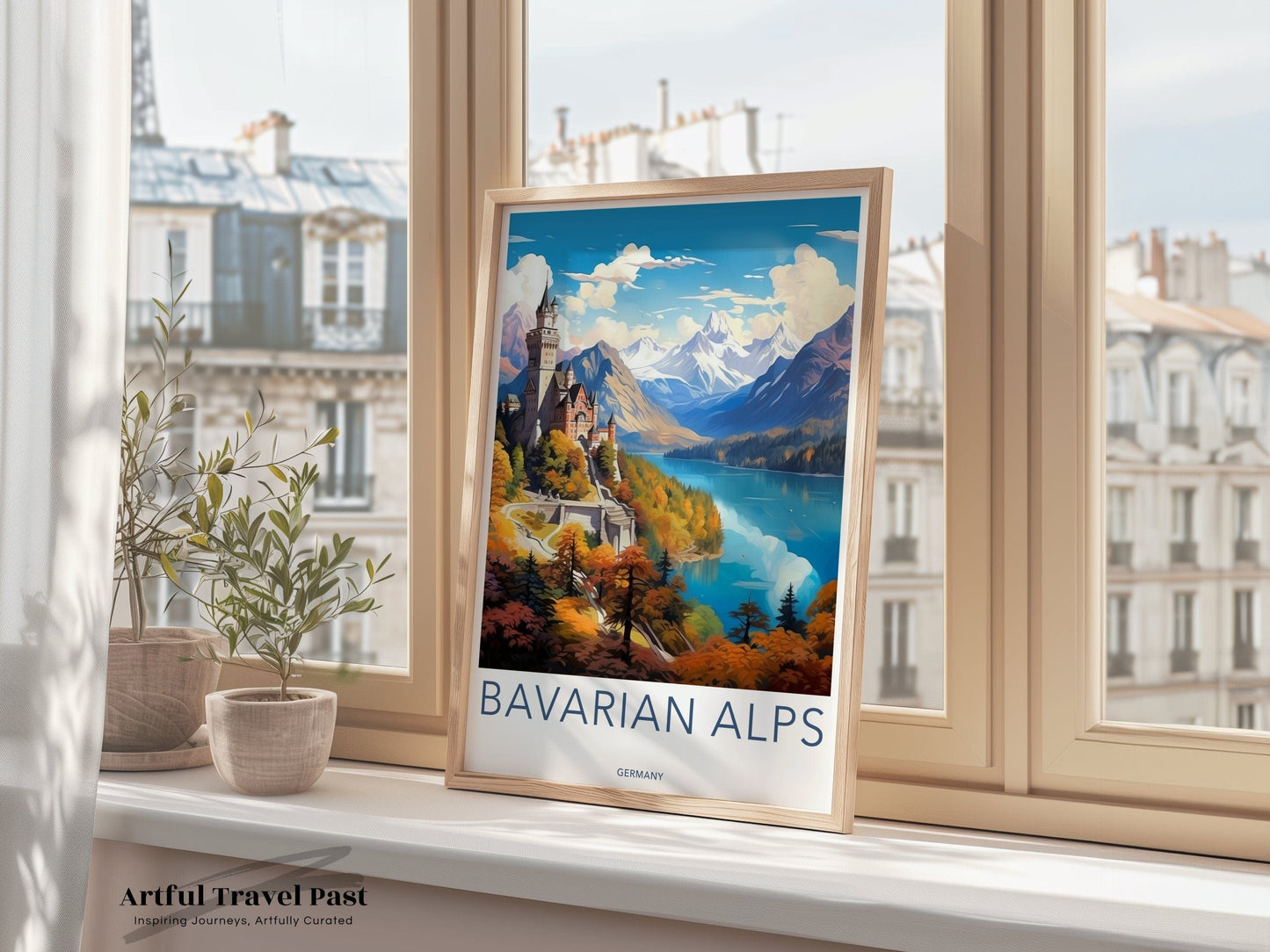 Bavarian Alps Poster - Germany Wall Art