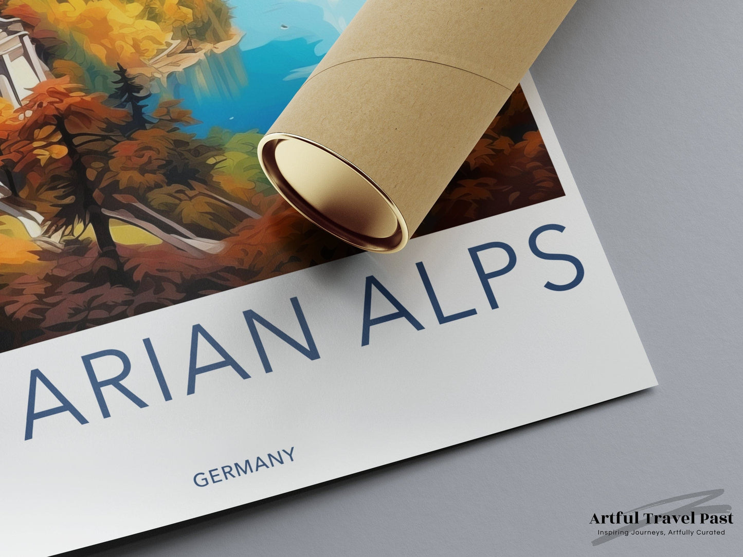 Bavarian Alps Poster - Germany Wall Art