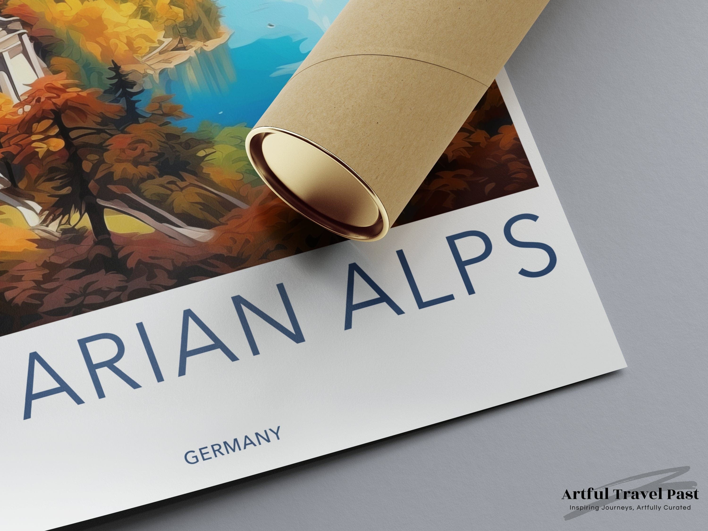 Bavarian Alps Poster - Germany Wall Art