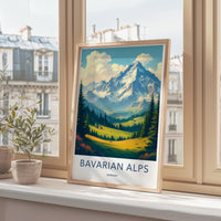 Bavarian Alps Poster - Germany Wall Art