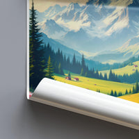 Bavarian Alps Poster - Germany Wall Art