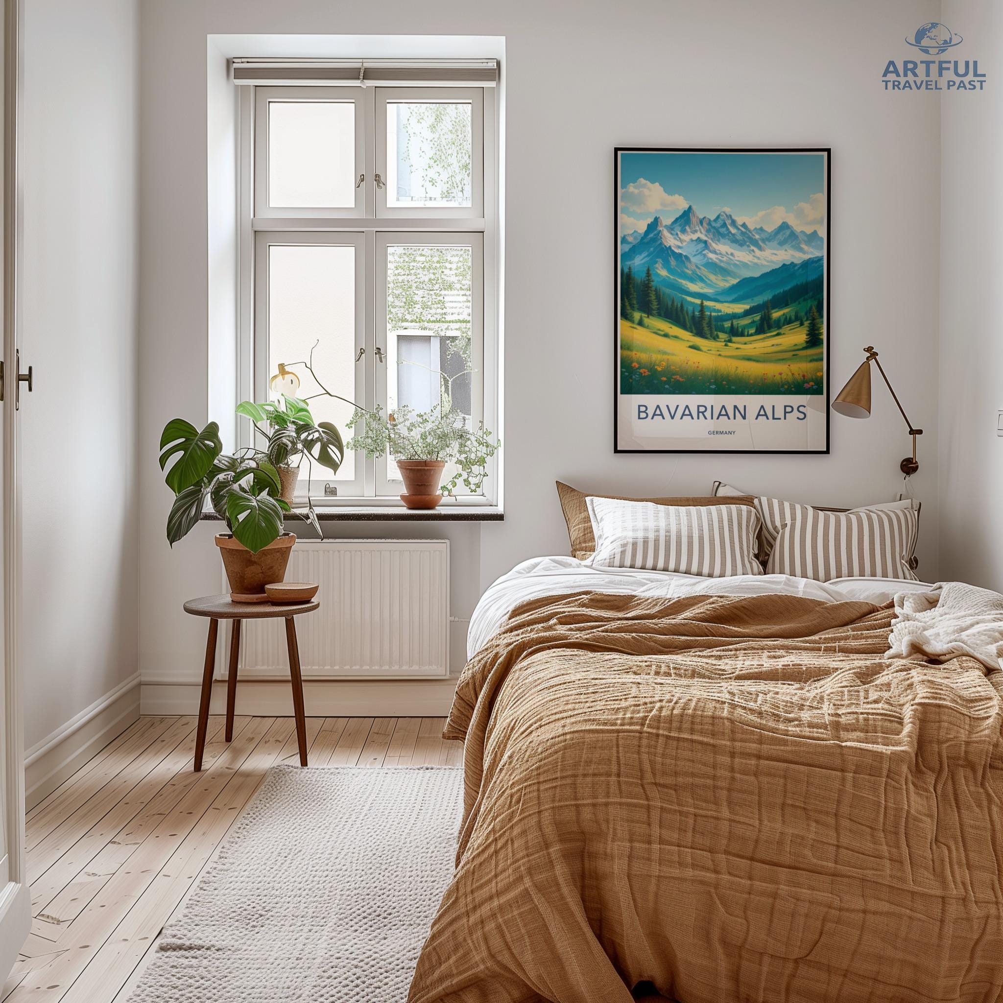 Bavarian Alps Poster - Germany Wall Art