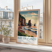 Bay of Fundy Poster - Canada Wall Art