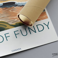 Bay of Fundy Poster - Canada Wall Art