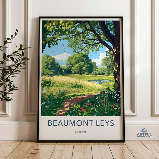 Beaumont Leys Poster - Leicester Wall Art