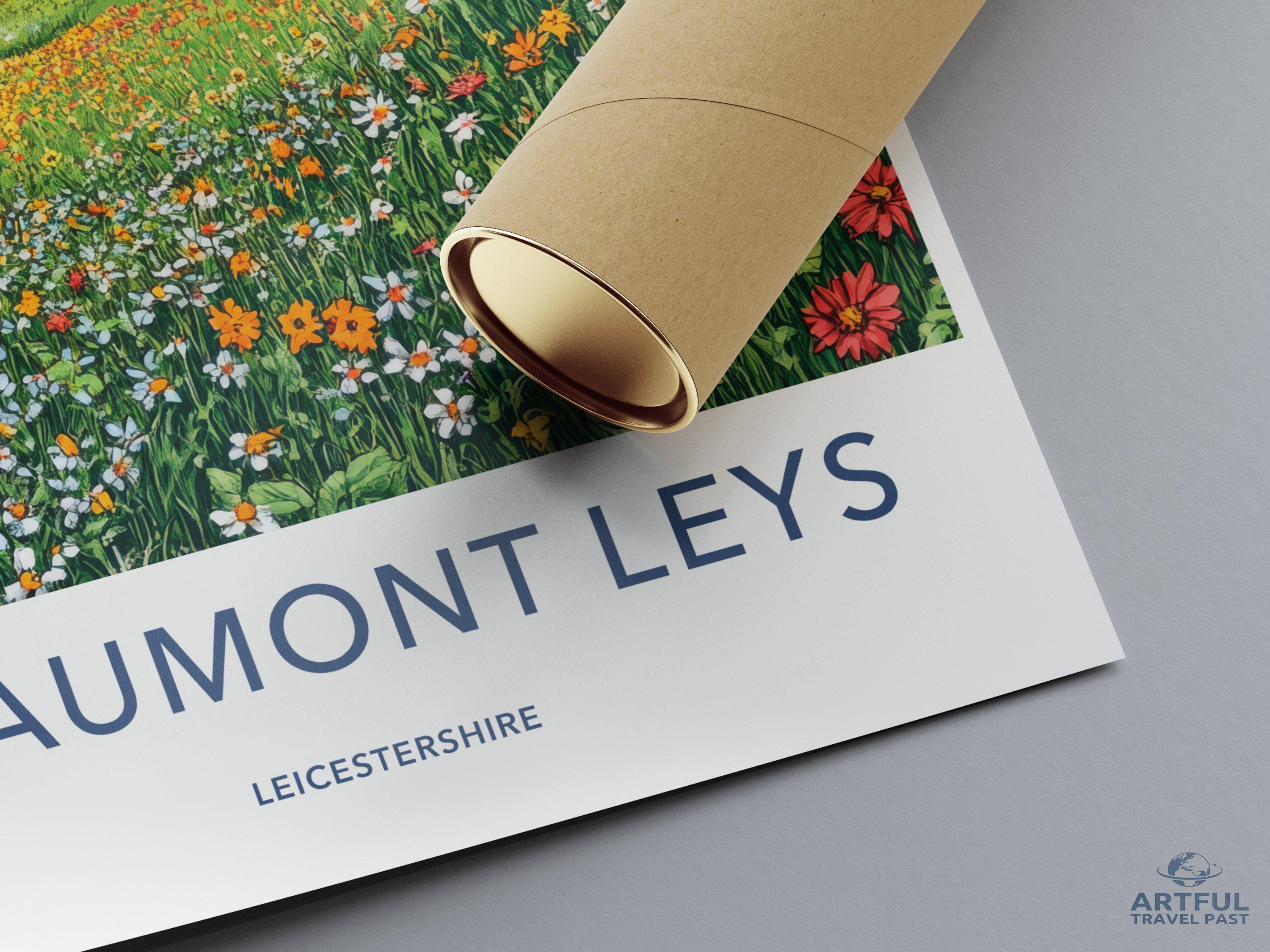 Beaumont Leys Poster - Leicestershire Wall Art