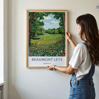 Beaumont Leys Poster - Leicestershire Wall Art