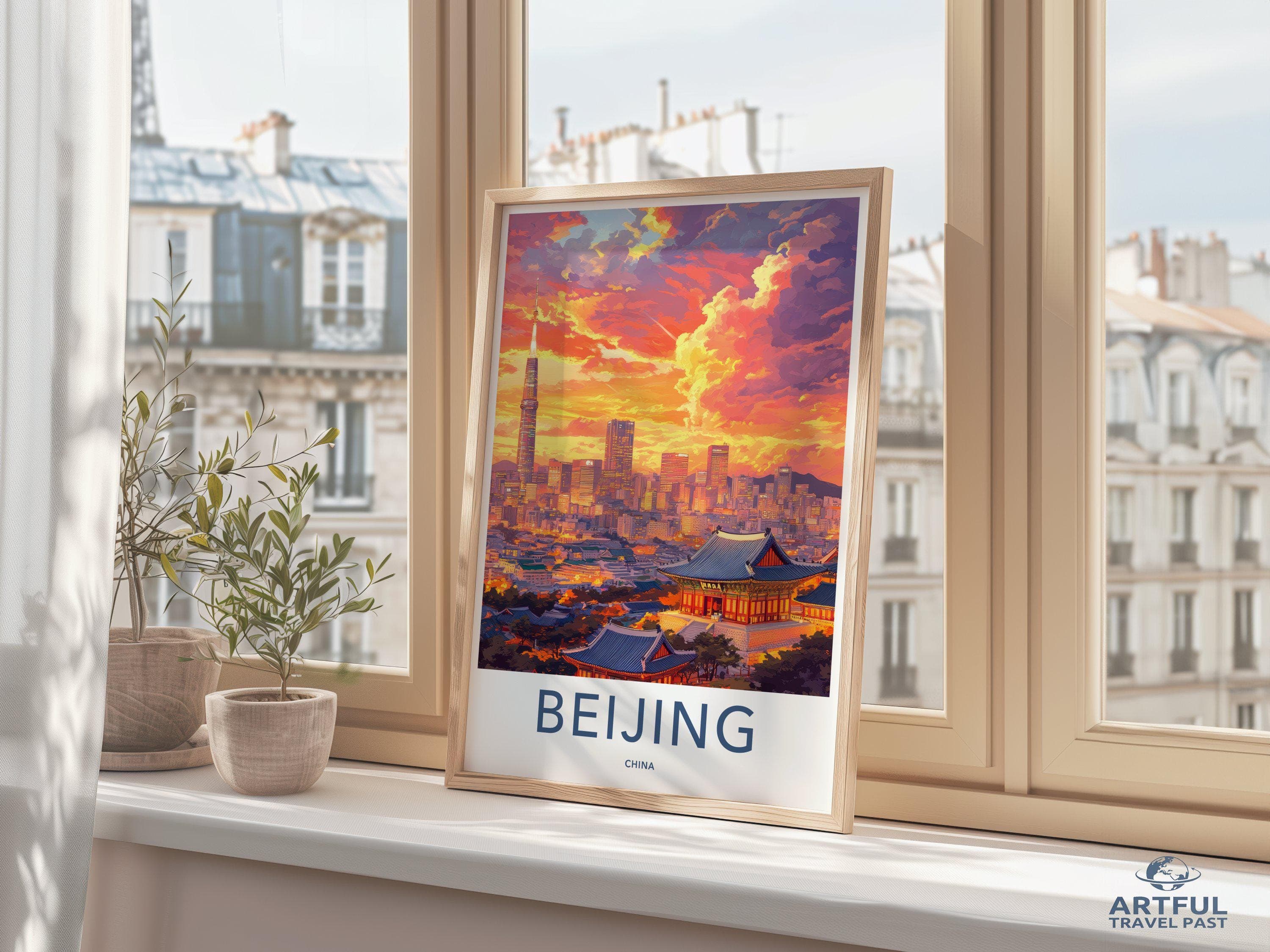 Beijing Poster - China Wall Art