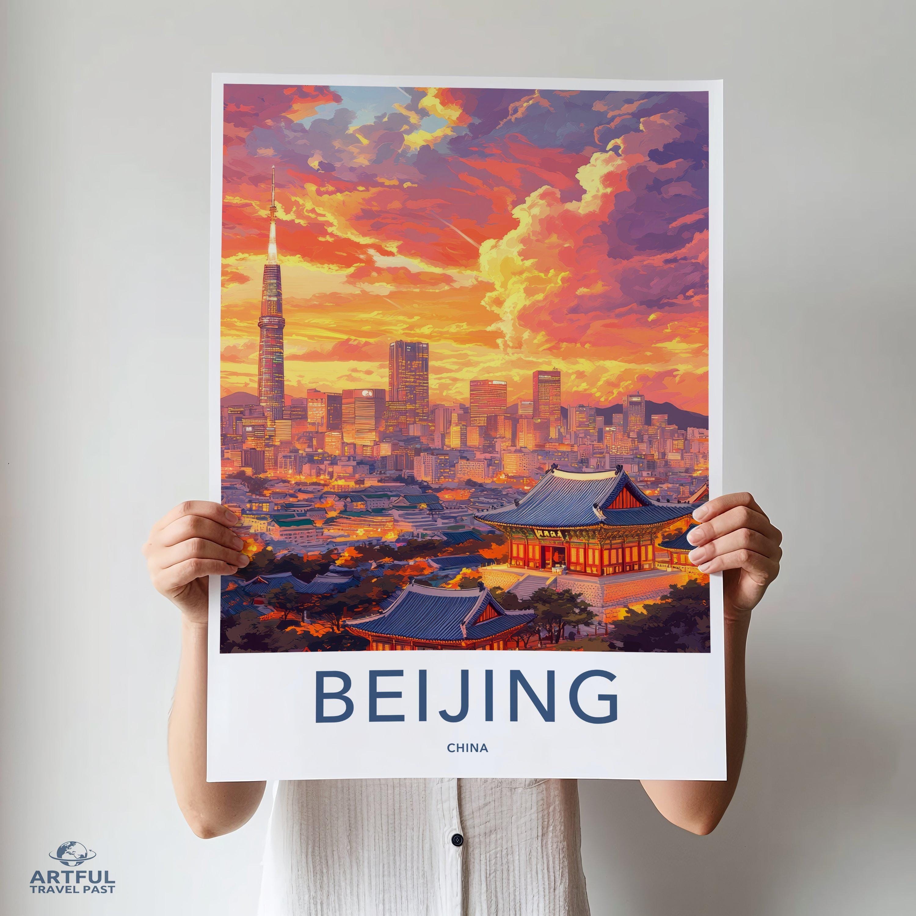 Beijing Poster - China Wall Art