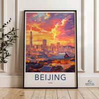 Beijing Poster - China Wall Art