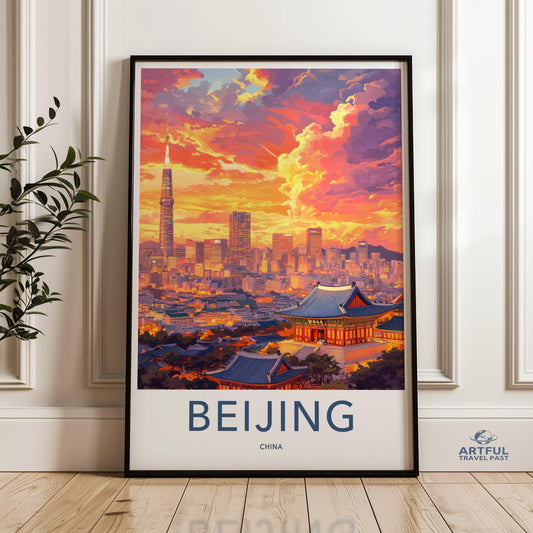 Beijing Poster - China Wall Art