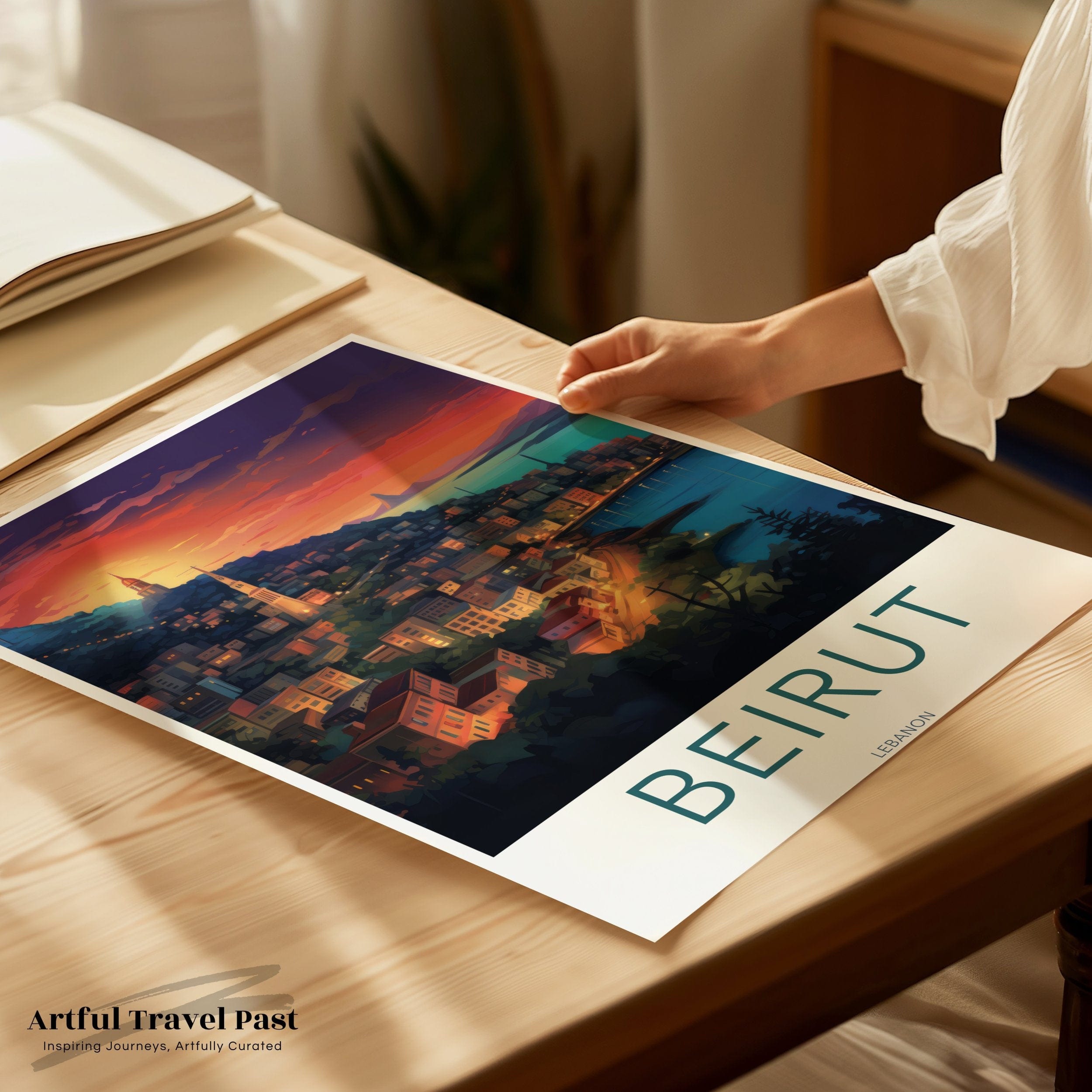 Beirut Poster - Lebanon Wall Art