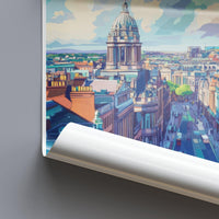 Belfast Poster - Northern Ireland Wall Art