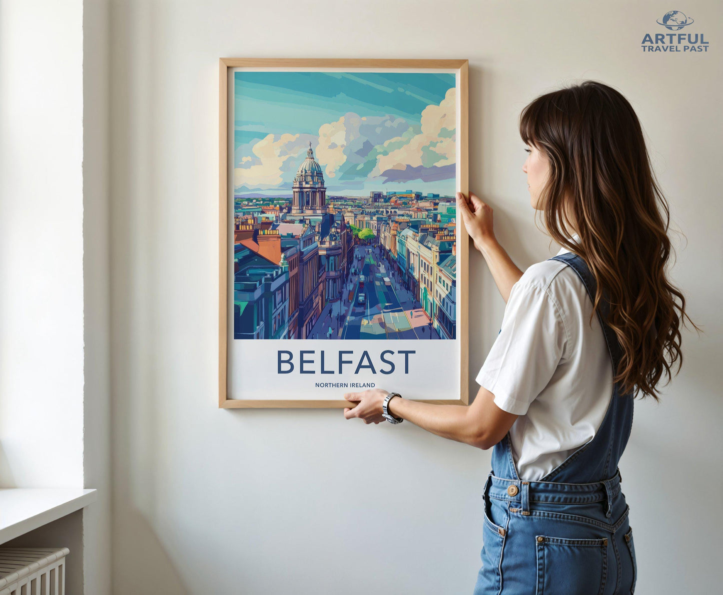 Belfast Poster - Northern Ireland Wall Art