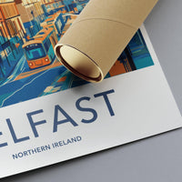 Belfast Poster - UK Wall Art