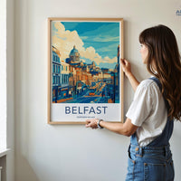 Belfast Poster - UK Wall Art