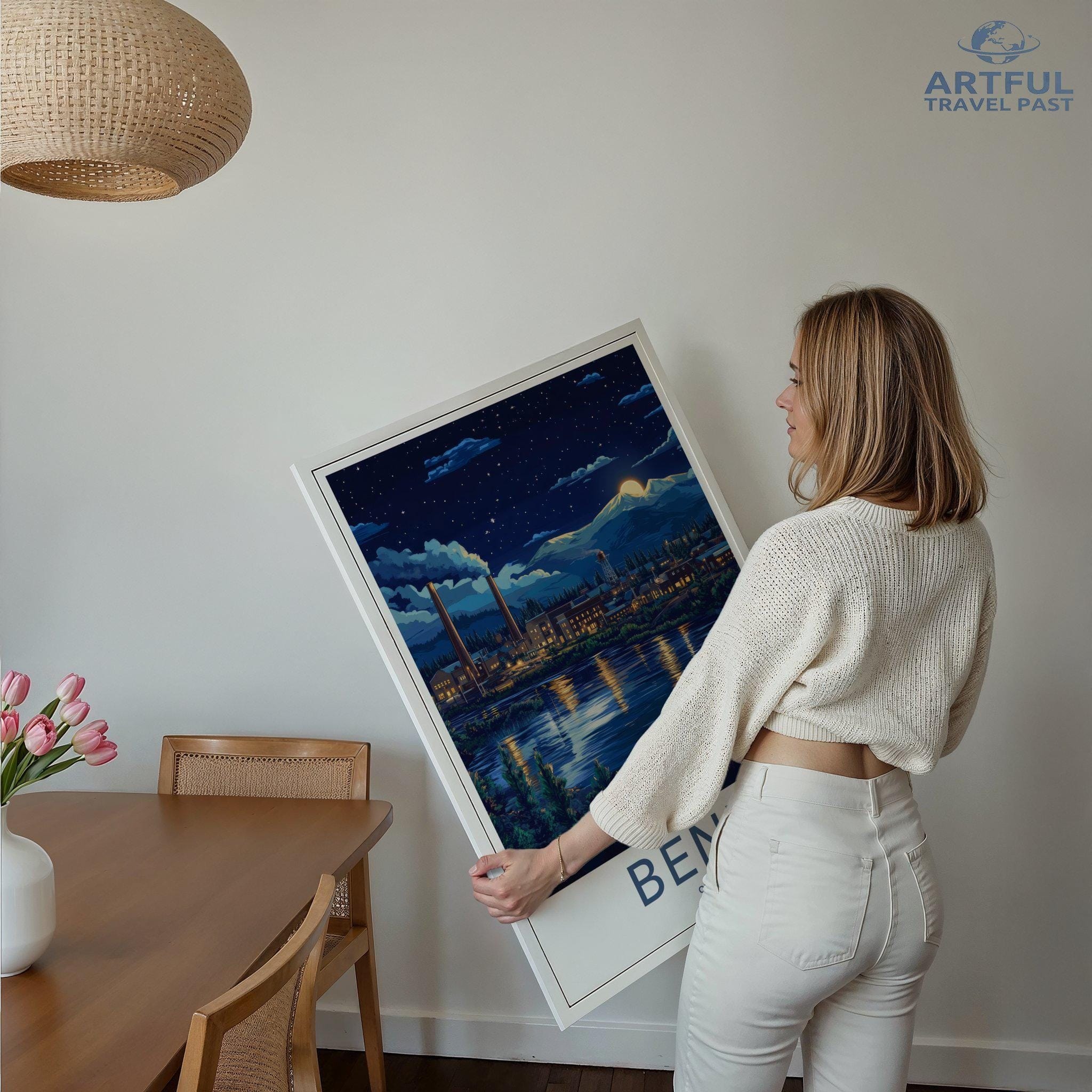 Bend Poster - Oregon Wall Art