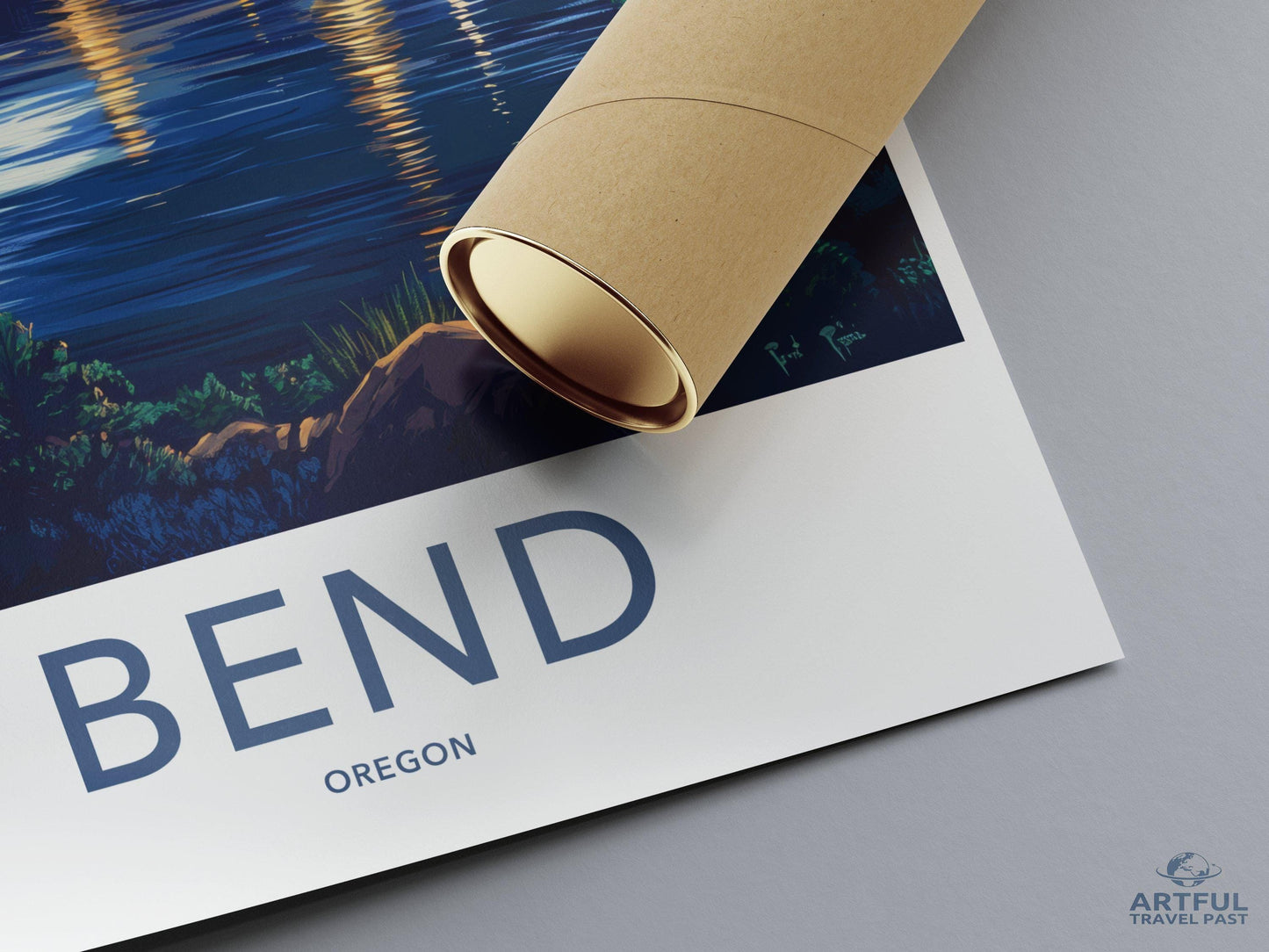 Bend Poster - Oregon Wall Art