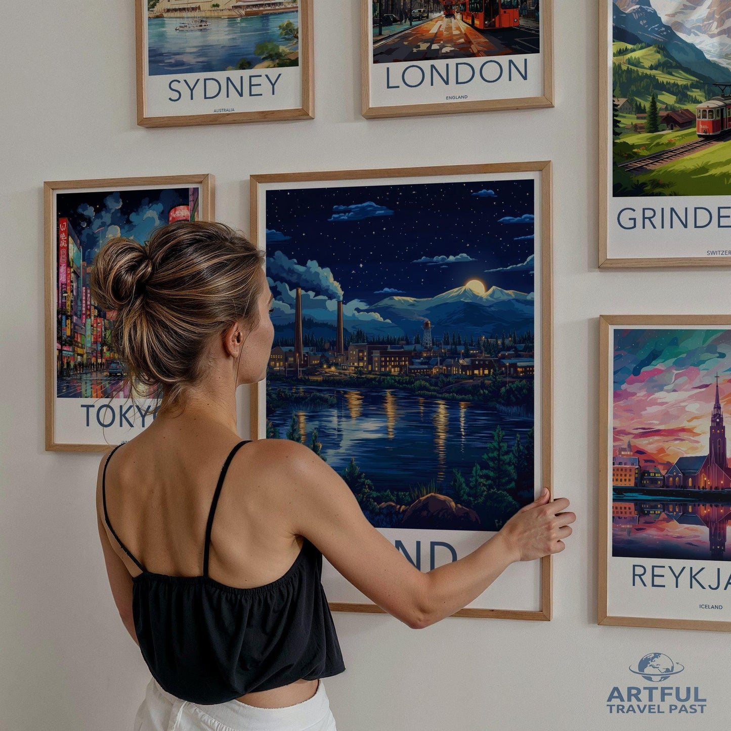 Bend Poster - Oregon Wall Art