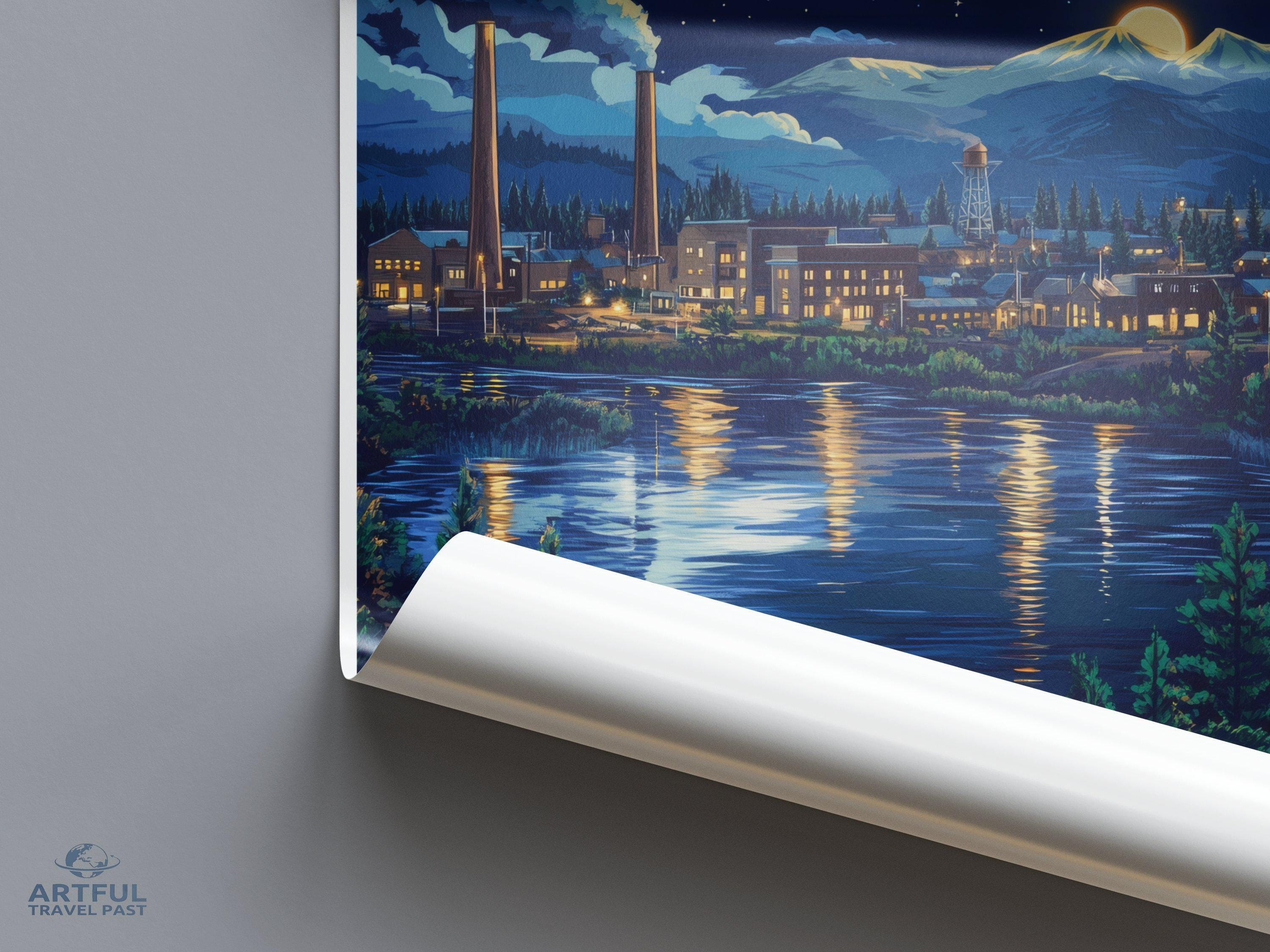 Bend Poster - Oregon Wall Art