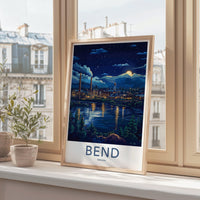 Bend Poster - Oregon Wall Art