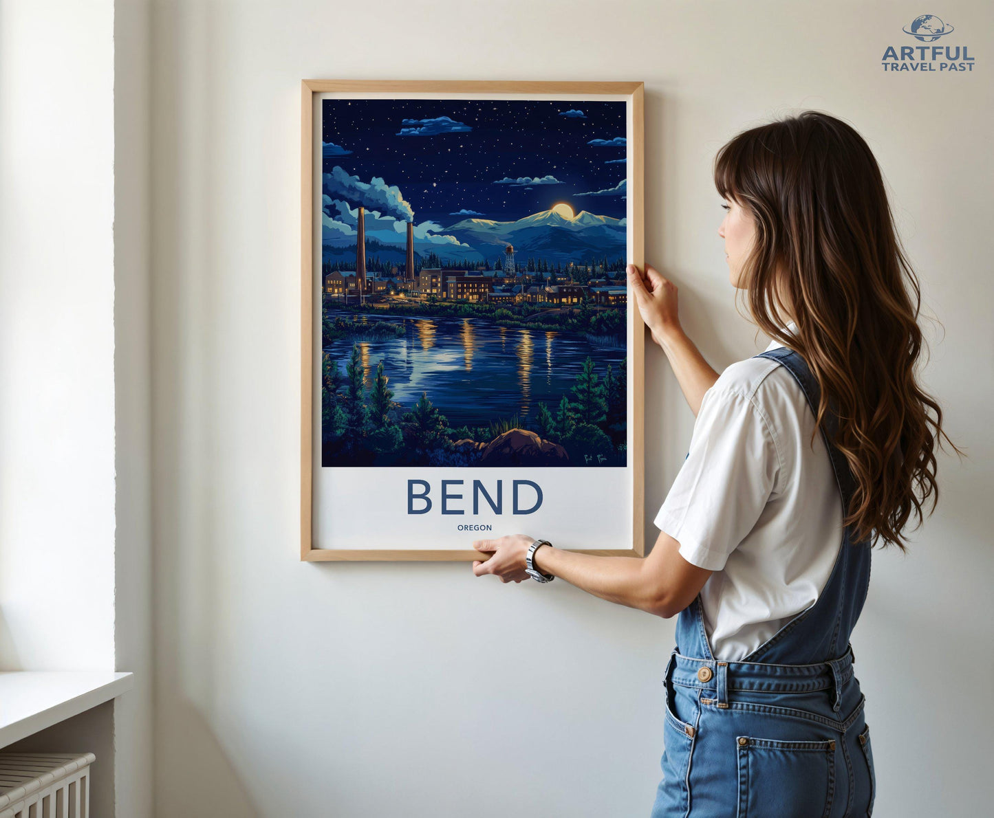 Bend Poster - Oregon Wall Art
