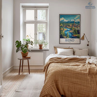 Bend Poster - Oregon Wall Art