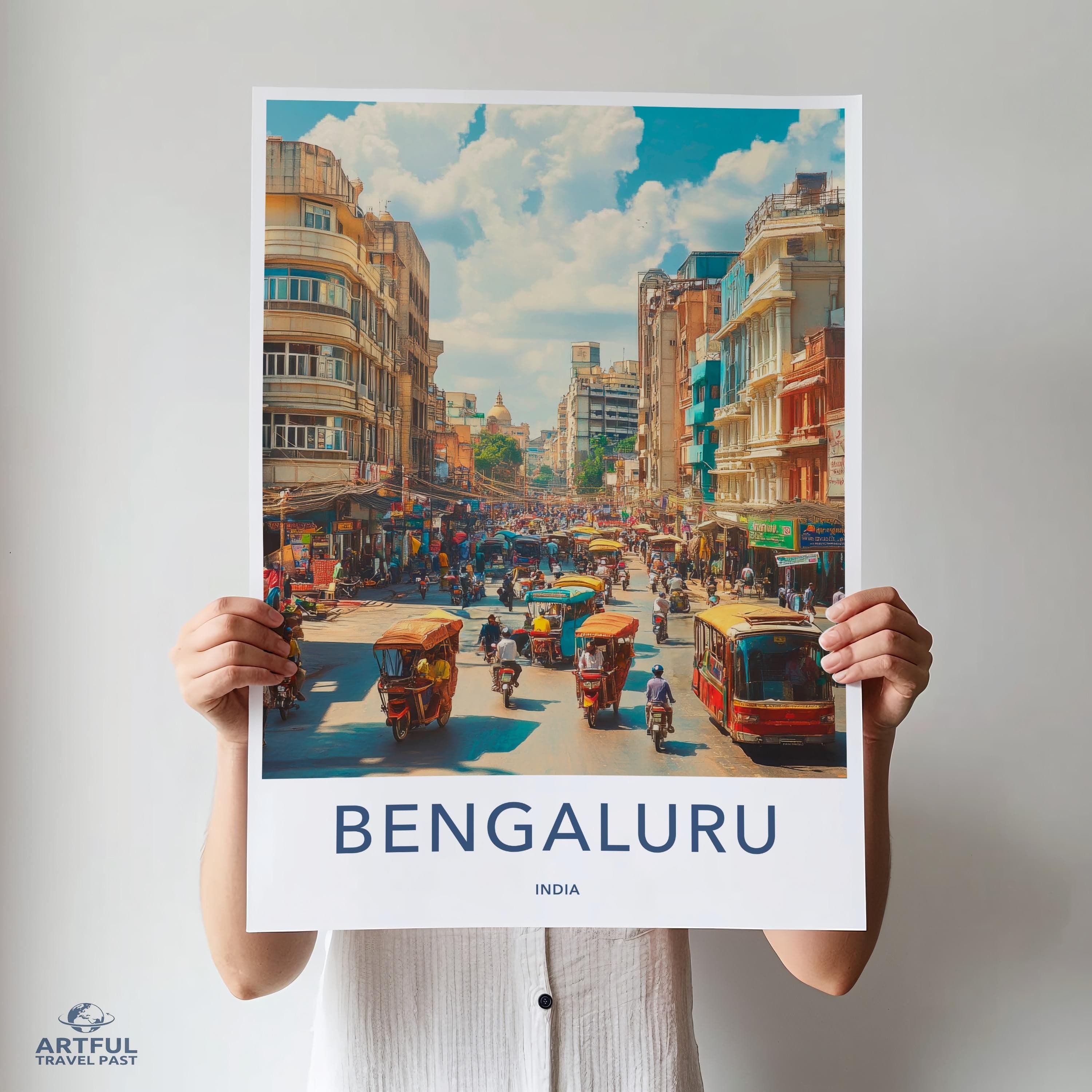 Bengaluru Poster - India Wall Art