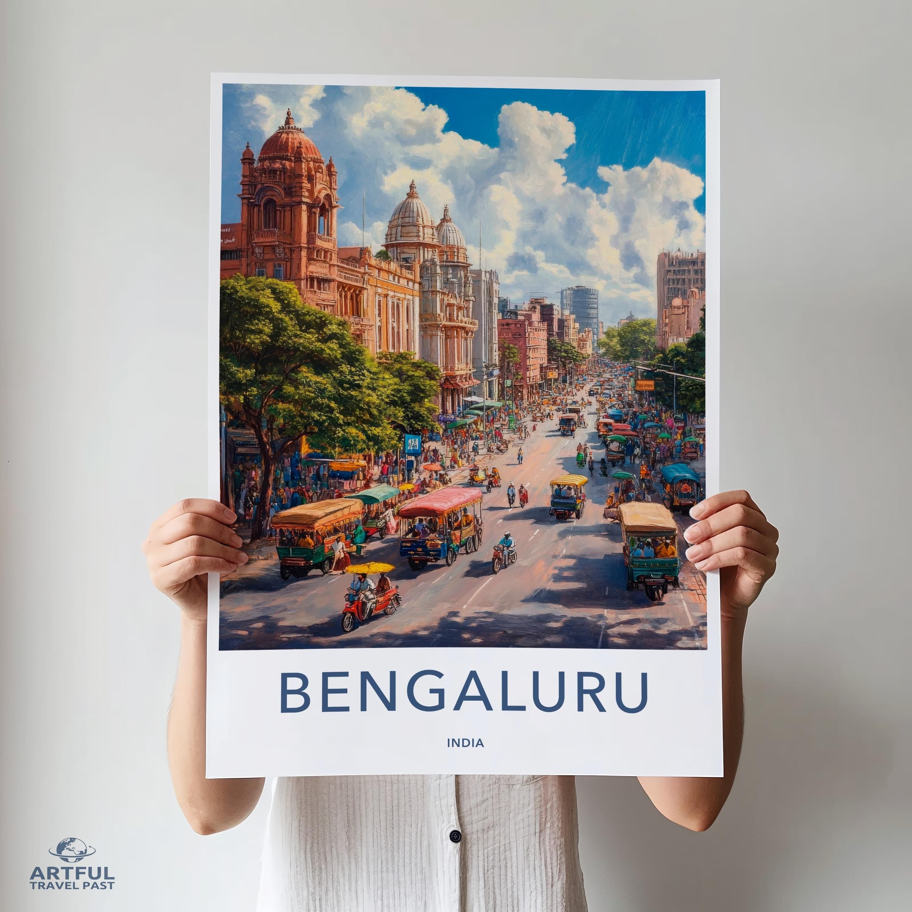 Bengaluru Poster - India Wall Art