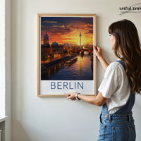 Berlin Poster – Germany Wall Art