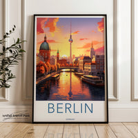 Berlin Poster | Germany Wall Art | Europe Decor
