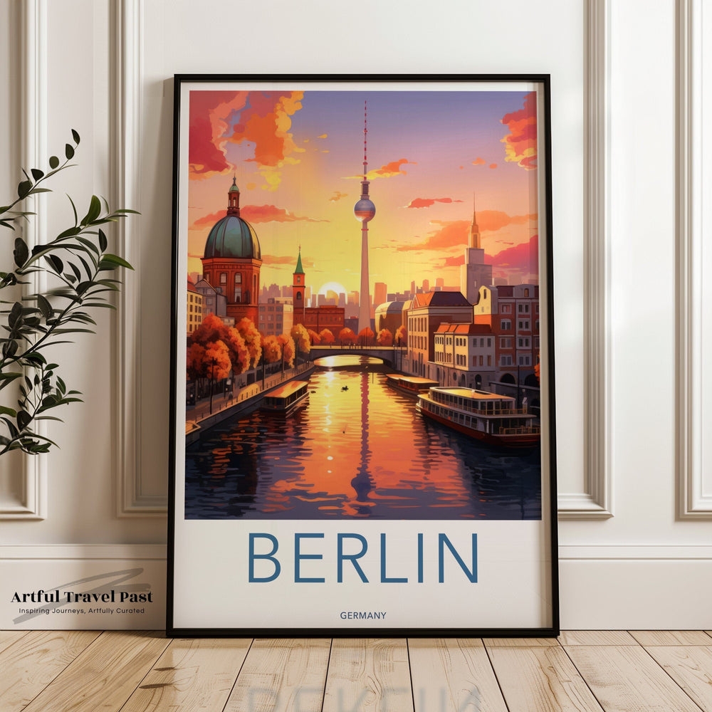 Berlin Poster | Germany Wall Art | Europe Decor