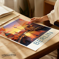 Berlin Poster | Germany Wall Art | Europe Decor